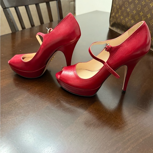 Prada pee toe Mary Jane’s size 38 - Picture 2 of 6